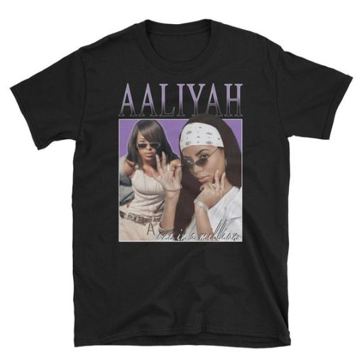 Aaliyah Vintage Homage T-shirt