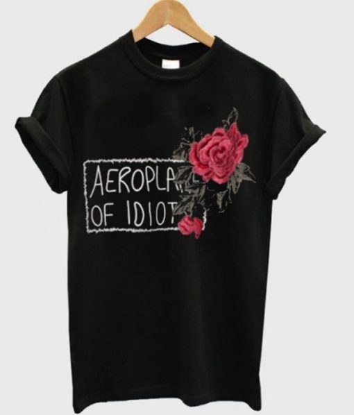 Aeroplane Of Idiot T-shirt