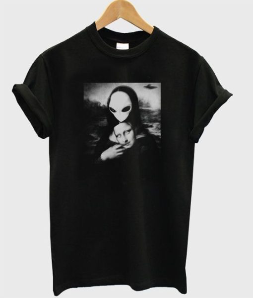 Alien Monalisa T-shirt