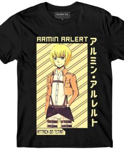 Armin Arlert Attack on Titan Anime T-shirt