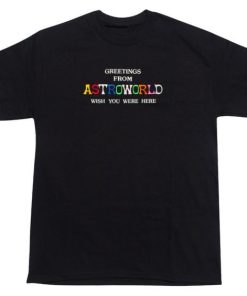 Astroworld Wish you were here T-shirt