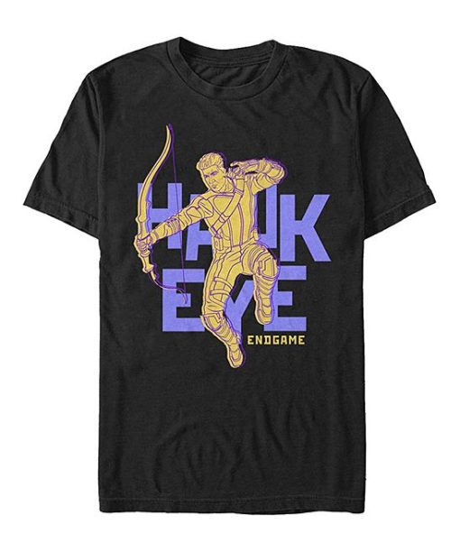 Avengers Black Pop Art ‘Hawkeye’ T-shirt