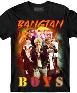 BTS Bangtan Boys Vintage T-shirt