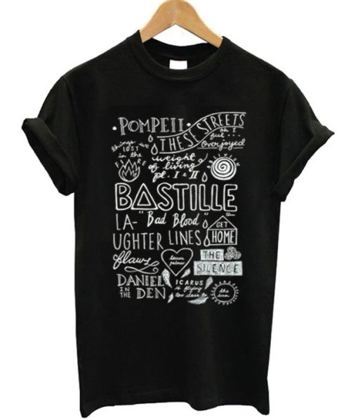 Bastille Collage Art T-shirt