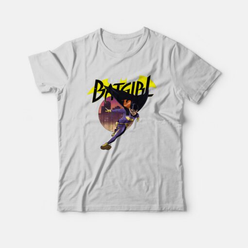Batgirl Cartoon T-Shirt Batgirl Cartoon T-Shirt