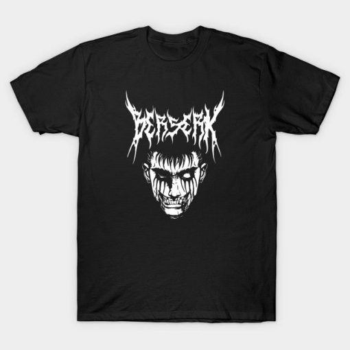 Berserk Corpse Paint Blackmetal T-shirt