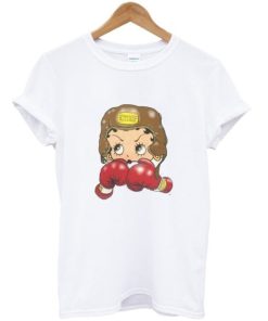 Betty Boop Boxing T-Shirt Betty Boop Boxing T-Shirt
