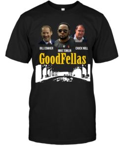 Bill Cowher Mike Tomlin Chuck Noll Goodfellas T-Shirt
