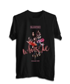 Black Pink Whistle T-shirt Black Pink Whistle T-shirt