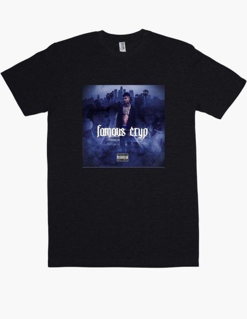 Blue face Famous Cryp T-shirt