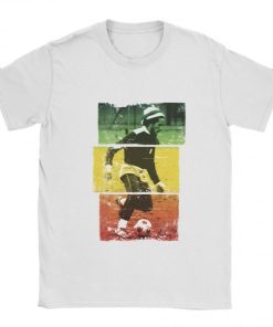 Bob Marley Football Rasta T-shirt