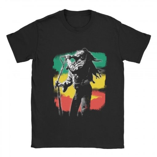 Bob Marley Rasta Stripe T-shirt