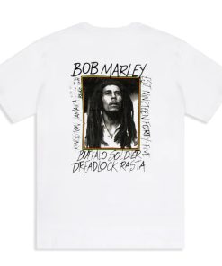 Bob Marley T Shirt Back Bob Marley T Shirt Back