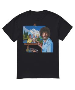 Bob ross painting the golden girl T-shirt Bob ross painting the golden girl T-shirt
