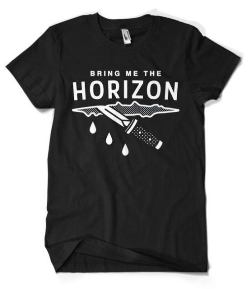 Bring Me The Horizon band Knife T-shirt