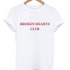 Broken hearts club T-shirt