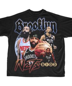 Brooklyn NETS Big 3 Homage T-shirt Brooklyn NETS Big 3 Homage T-shirt