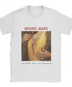 Bruno Mars Locked Out Of Heaven T-shirt Bruno Mars Locked Out Of Heaven T-shirt