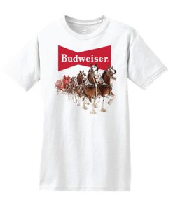 Budweiser Holiday Clydesdale T-Shirt Budweiser Holiday Clydesdale T-Shirt