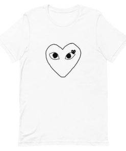 CDG Heart Frame T-Shirt CDG Heart Frame T-Shirt