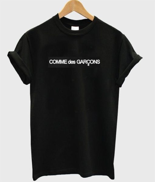 COMME des GAR�ONS.Black T-shirt