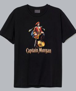 Captain Morgan Rum Black T Shirt Captain Morgan Rum Black T Shirt