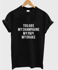 Champagne Papi Drake T-shirt Champagne Papi Drake T-shirt