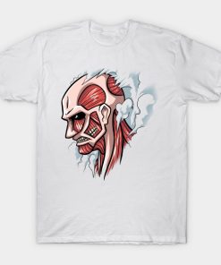 Colossal Titan Attack on Titan Graphic T-shirt Colossal Titan Attack on Titan Graphic T-shirt
