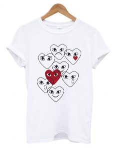 Comme des Garcons Play Emojis T-shirt Comme des Garcons Play Emojis T-shirt