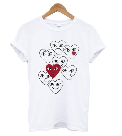 Comme des Garcons Play Emojis T-shirt