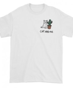 Cranky Cat Cactus Graphic T-shirt Cranky Cat Cactus Graphic T-shirt