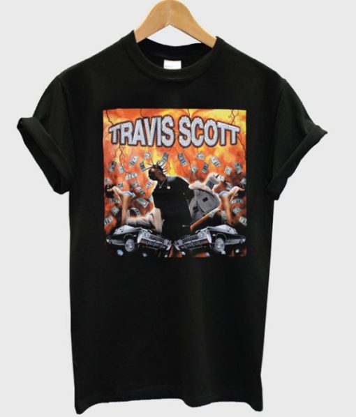 Diamond X Travis Scott Explosion Tshirt