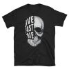 Die young half skull T-shirt
