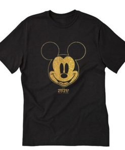 Disney Year Of The Mouse Golden Mickey T-shirt Disney Year Of The Mouse Golden Mickey T-shirt