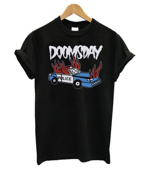 Doomsday Police Car T-shirt