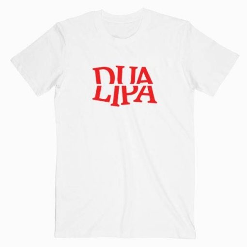 Dua Lipa Font T-shirt