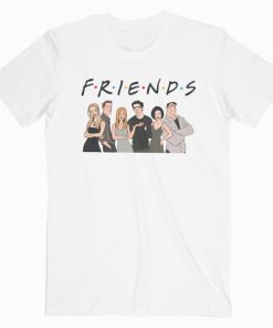 FRIENDS TV Show Cartoon T-shirt FRIENDS TV Show Cartoon T-shirt