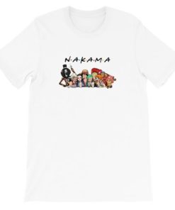 Friends Tv Show One Piece Nakama T-shirt