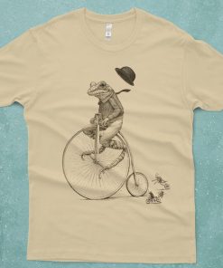 Frog on Bike T-shirt Frog on Bike T-shirt