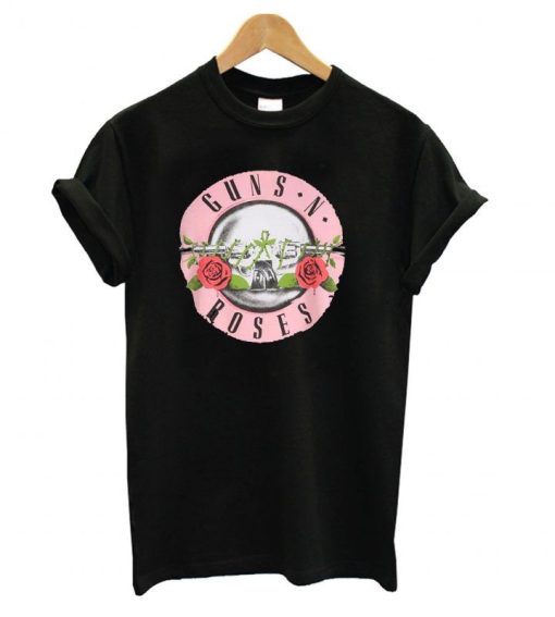 Guns N’ Roses Pink Logo T-shirt