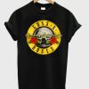 Gun’s and roses logo T-shirt
