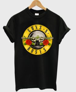 Guns and roses logo T shirt 1