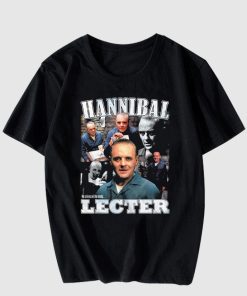 Hannibal Lecter Collage Silence Of The Lambs T-Shirt Hannibal Lecter Collage Silence Of The Lambs T-Shirt
