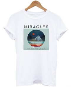 Hawk Nelson Miracles T-shirt Hawk Nelson Miracles T-shirt