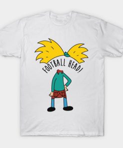 Hey Arnold Football Head T-shirt Hey Arnold Football Head T-shirt