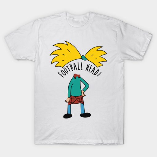 Hey Arnold Football Head T-shirt