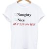 I did my best T-shirt