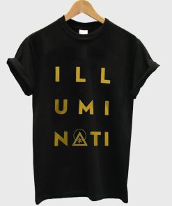 Illuminati font T-shirt Illuminati font T-shirt