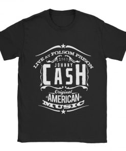 Johny Cash Live at Folsom Prison T-shirt Johny Cash Live at Folsom Prison T-shirt