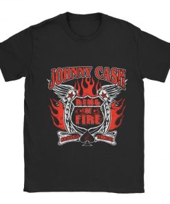 Johny Cash Ring Of Fire Nashville Tennessee T-shirt